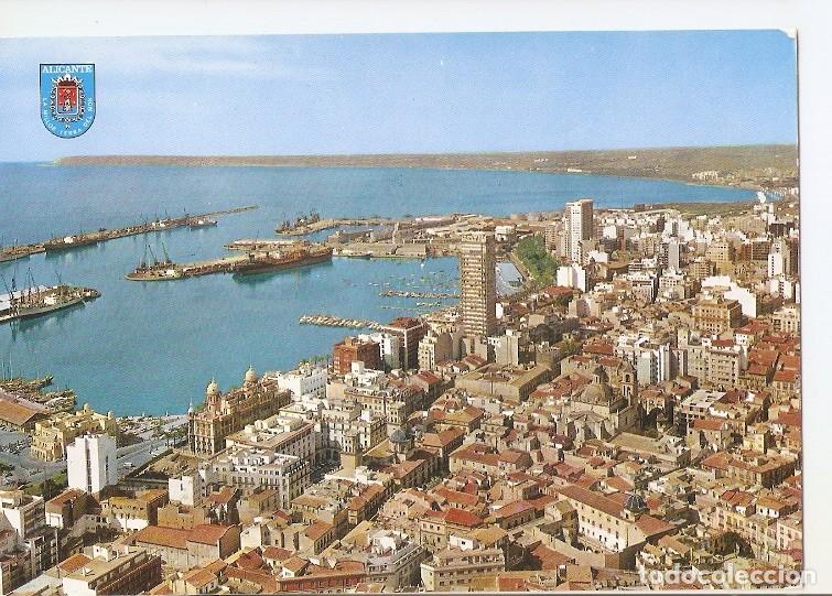 Postais: Postal 050453 : Alicante. Vista parcial y Puerto - Varios