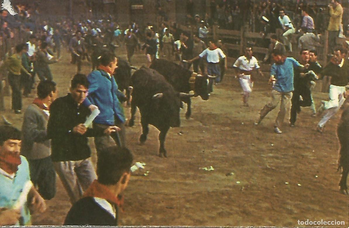 Postales: Postal 50589: PAMPLONA - Encierro junto a telefonos - Varios