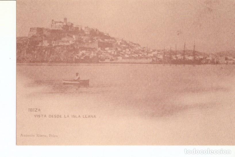 Postais: Postal 028270 : Ibiza, Vista desde Isla Llana, Antonio Riera, Ibiza - Varios