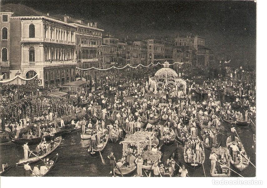 Cartoline: Postal 035911 : Venezia. The Floating Fiesta on the Canal Grande - Varios