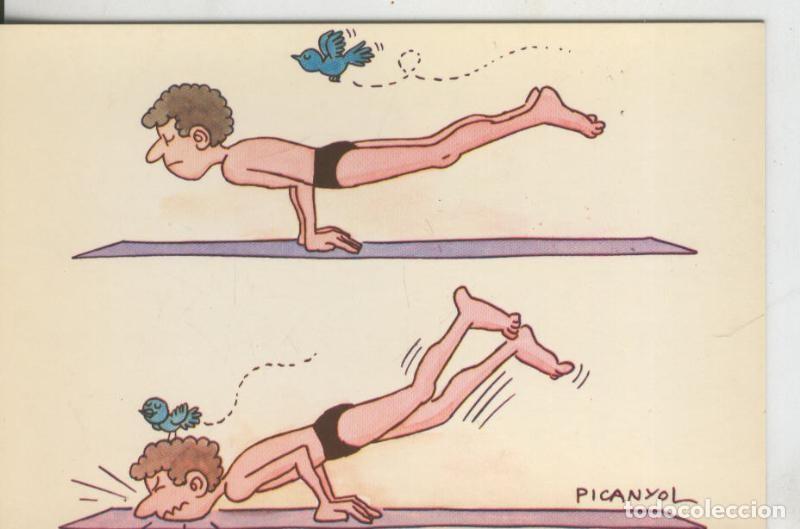 Postkarten: Postal 009113/16: Yoga por Picanyol modelo 11: Mayurasana - Varios