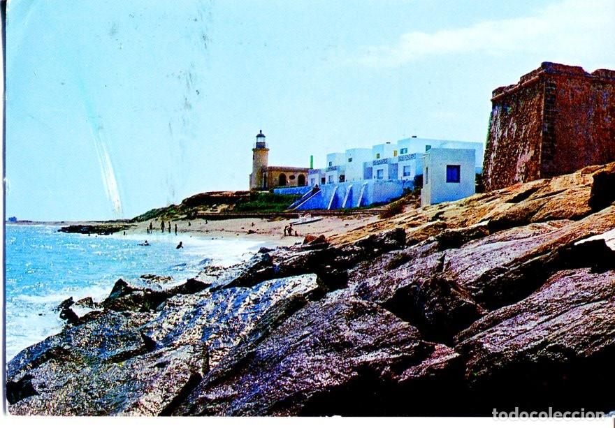 Cartoline: Postal 016601: ROQUETAS DE MAR Almeria - El Faro de Roquetas de Mar - Varios