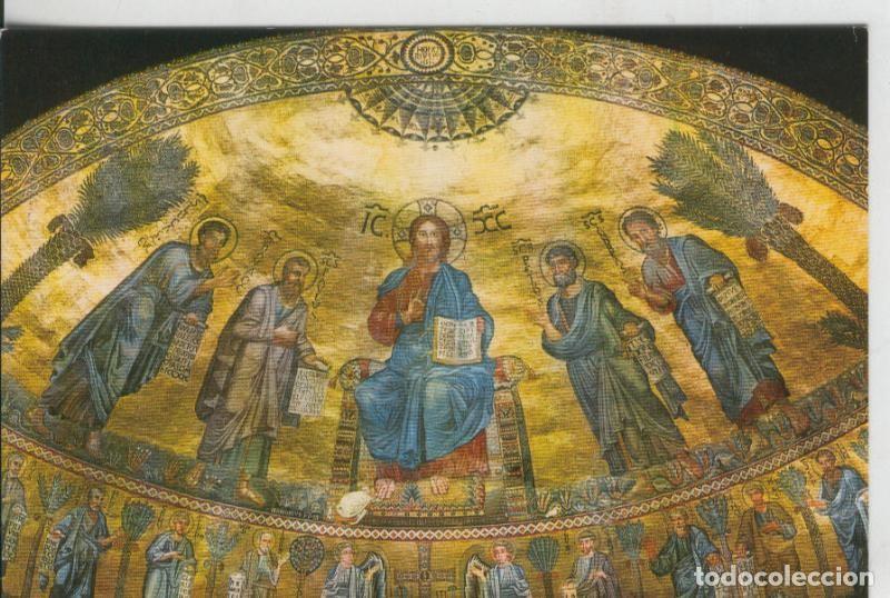 Postales: Postal 008476: Mosaico del abside de la basilica de san pedro, Roma - Varios