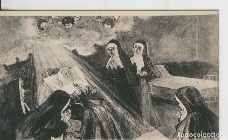 Postales: Postal B/N 0382 : Lourdes, La mort de Bernadette le 16 avril 1879 - Varios