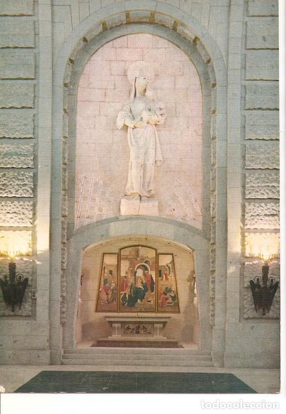 Postales: Postal 031150 : Santa Cruz del Valle de los Caidos Cripta-Basilica. Altar de la Virgen de la Merced