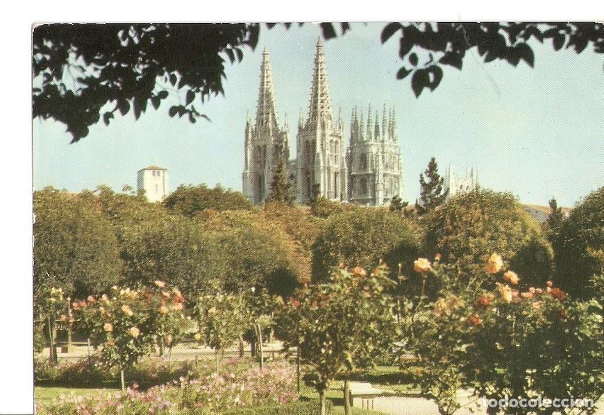 Postales: Postal 025796 : Rosaleda y Catedral. Burgos - Varios