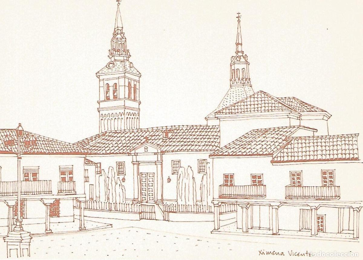 Postkarten: Postal 50675: XIMENA VICENTE - Navalcarnero. Plaza Mayor - Varios