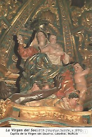 Postkarten: POSTAL 54062: Virgen del Socorro. Murcia - Varios