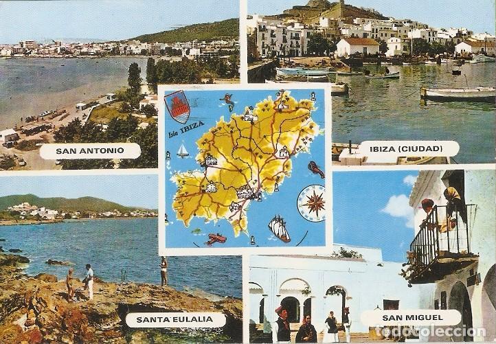 Postais: Postal 048303 : Recuerdos de Ibiza (Baleares) Espa&ntilde;a - Varios