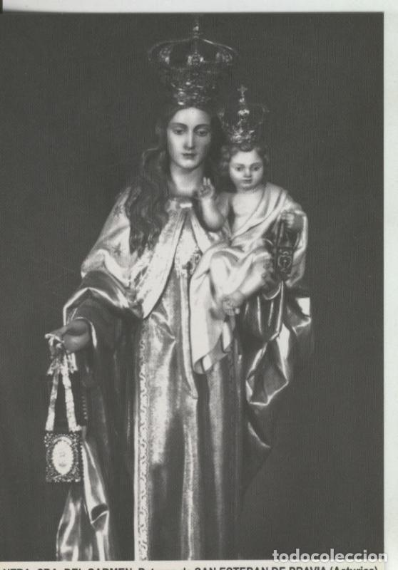 Postales: Postal 008994: Virgen Ntra Sra del Carmen, patrona San Esteban de Pravia, Asturias - Varios