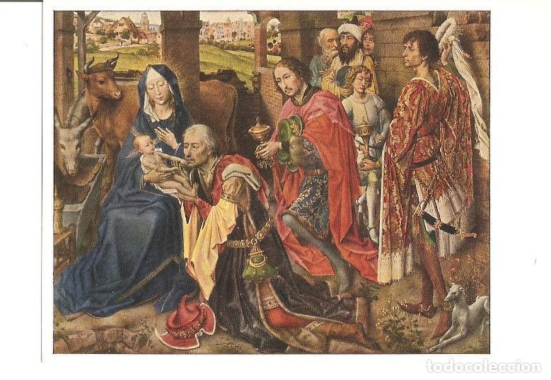 Cartoline: Postal 021298 : Rogier van der Weyden, Anbetung der K&ouml;nige - Varios