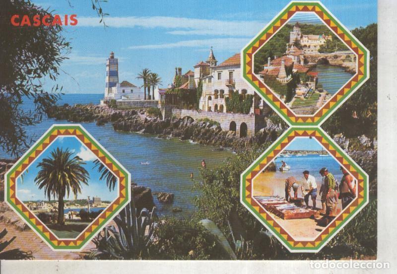 Cartoline: Postal 014182: Vistas de Cascais, Portugal - Varios