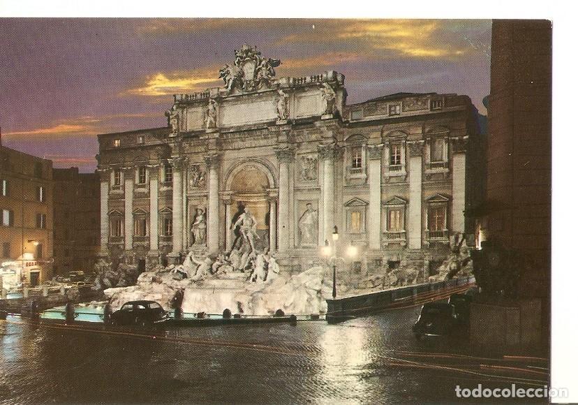 Postais: Postal 032670 : Roma. Fontana di Trevi - Notturno - Varios