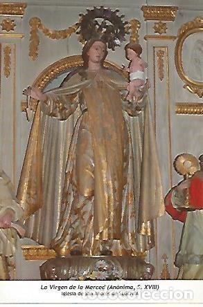 Postales: POSTAL 54584: Virgen de la Merced siglo XVIII. Segovia - Varios