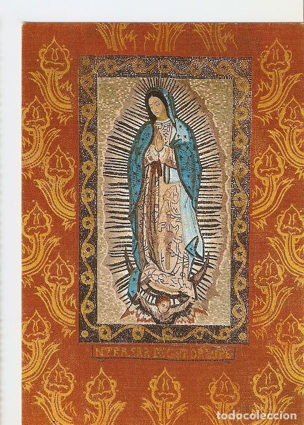 Postales: Postal 036269 : Santuario de Torreciudad. Espa&ntilde;a. Mosaico de la Virgen de la Guadalupe - Varios