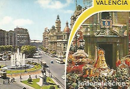 Postais: POSTAL 17957: Valencia. Plaza del Caudillo - Varios
