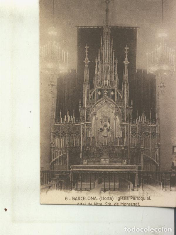 Postkarten: Postal 010451: Altar Ntra Sra Montserrat iglesia de Horta en Barcelona - Varios