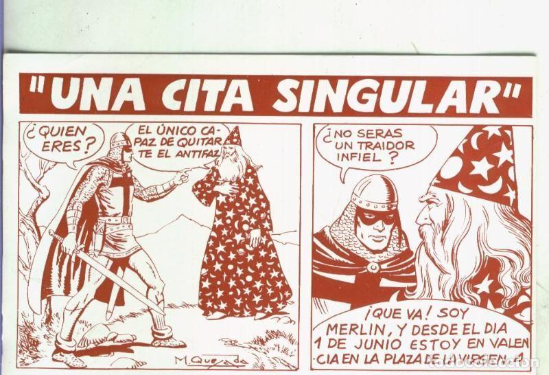 Postais: Postal: Publicitaria tienda Merlin en Valencia - Varios