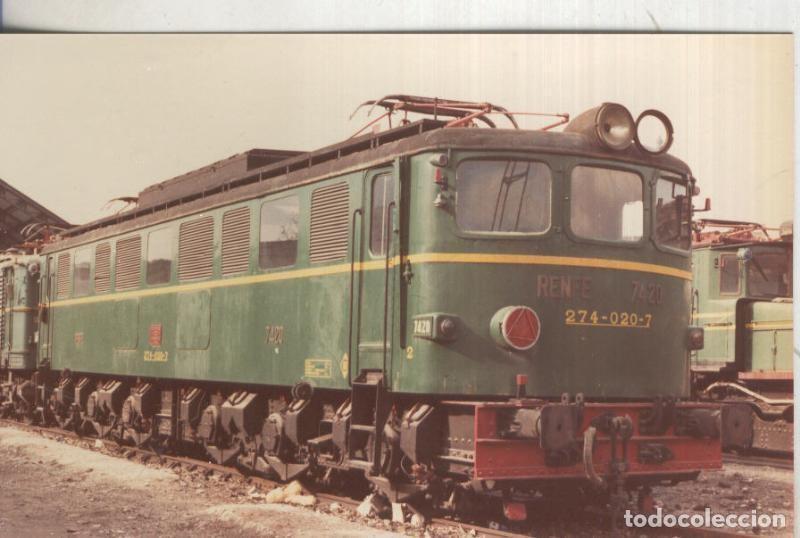 Postales: Postal 014206: Fotografia a&ntilde;o 1983 en museo ferrocarril de ? - Varios