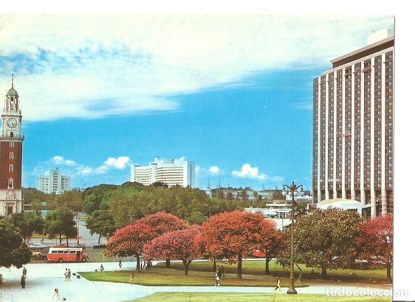 Postkarten: Postal 036846 : Buenos Aires. Vista de la Torre de los Ingleses y Hotel Sheraton desde la plaza San