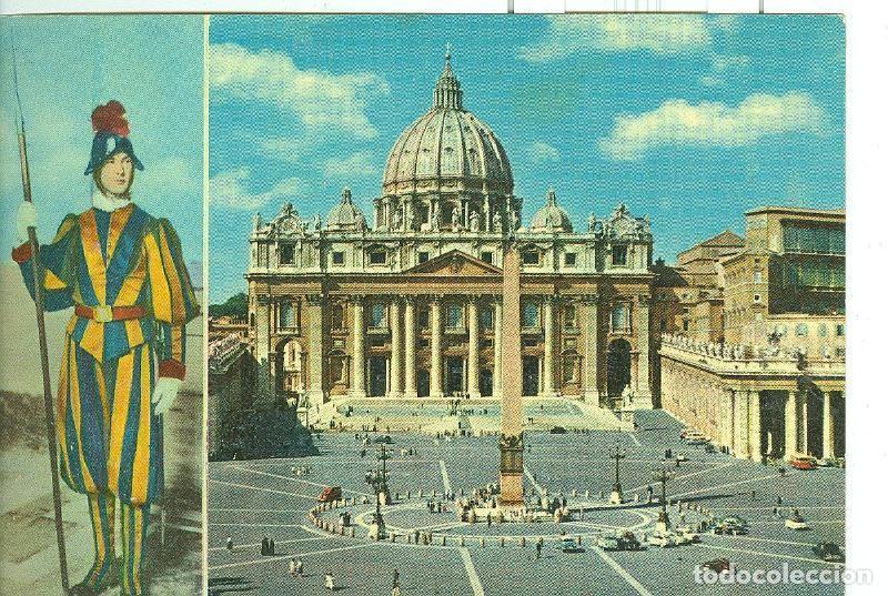 Postkarten: Postal 6100 : Roma, Plaza San Pedro - Varios