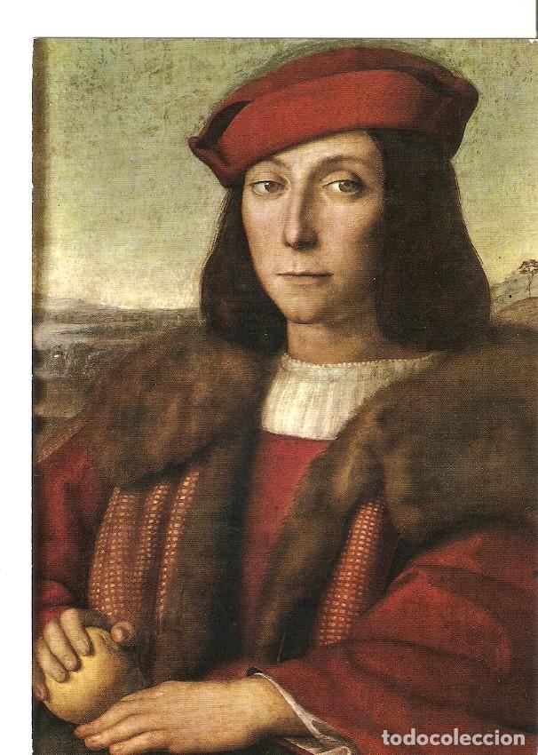 Postkarten: Postal 035334 : Firenze. Galleria Uffizi. Rafaello. Francesco Maria Della Rovere Duca di Urbino - Va