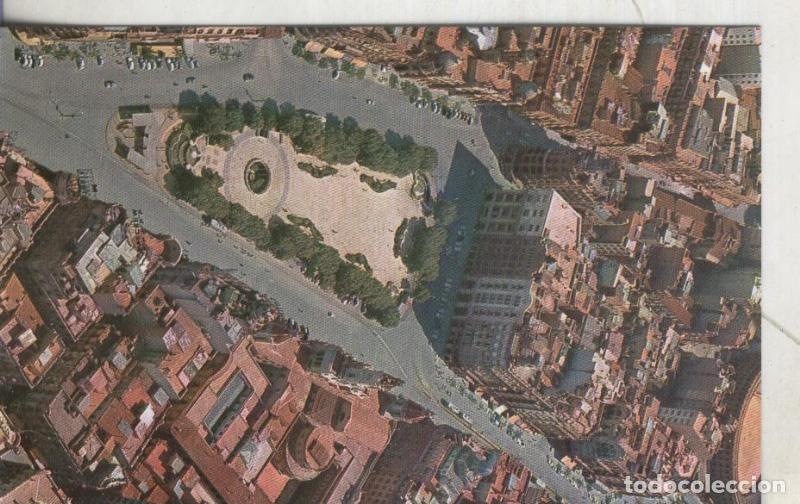 Postcards: Postal 4219 : Vista aerea: Valencia: Plaza del Caudillo - Varios
