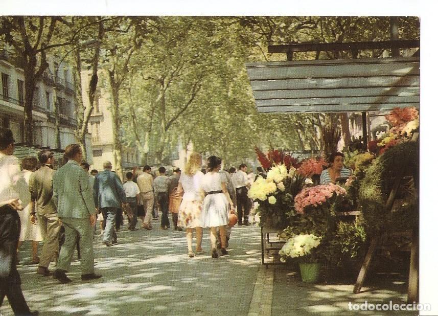 Postkarten: Postal 042782 : Barcelona. Rambla de las Flores - Varios