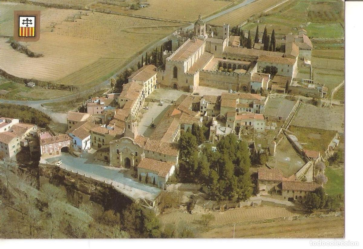 Postais: Postal 037785 : Santes Creus (Tarragona). Vista general - Varios