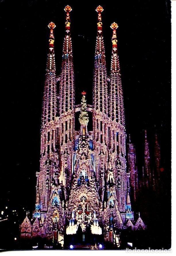 Postcards: Postal 016572: BARCELONA - Templo de la Sagrada Familia - Varios