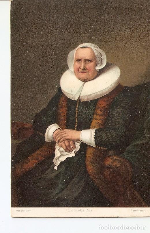 Postales: Postal 029040 : Amsterdam, E. Jacobs Bas, Rembrandt - Varios - Foto 1