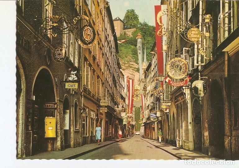 Postkarten: Postal 022238 : Salzburg, Getreidegasse - Varios