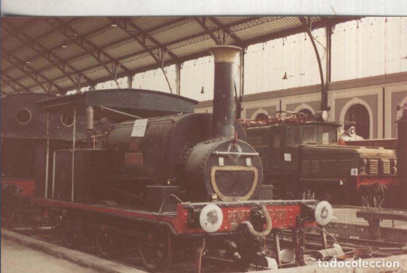 Postales: Postal 014212: Fotografia a&ntilde;o 1983 en museo ferrocarril de ? - Varios
