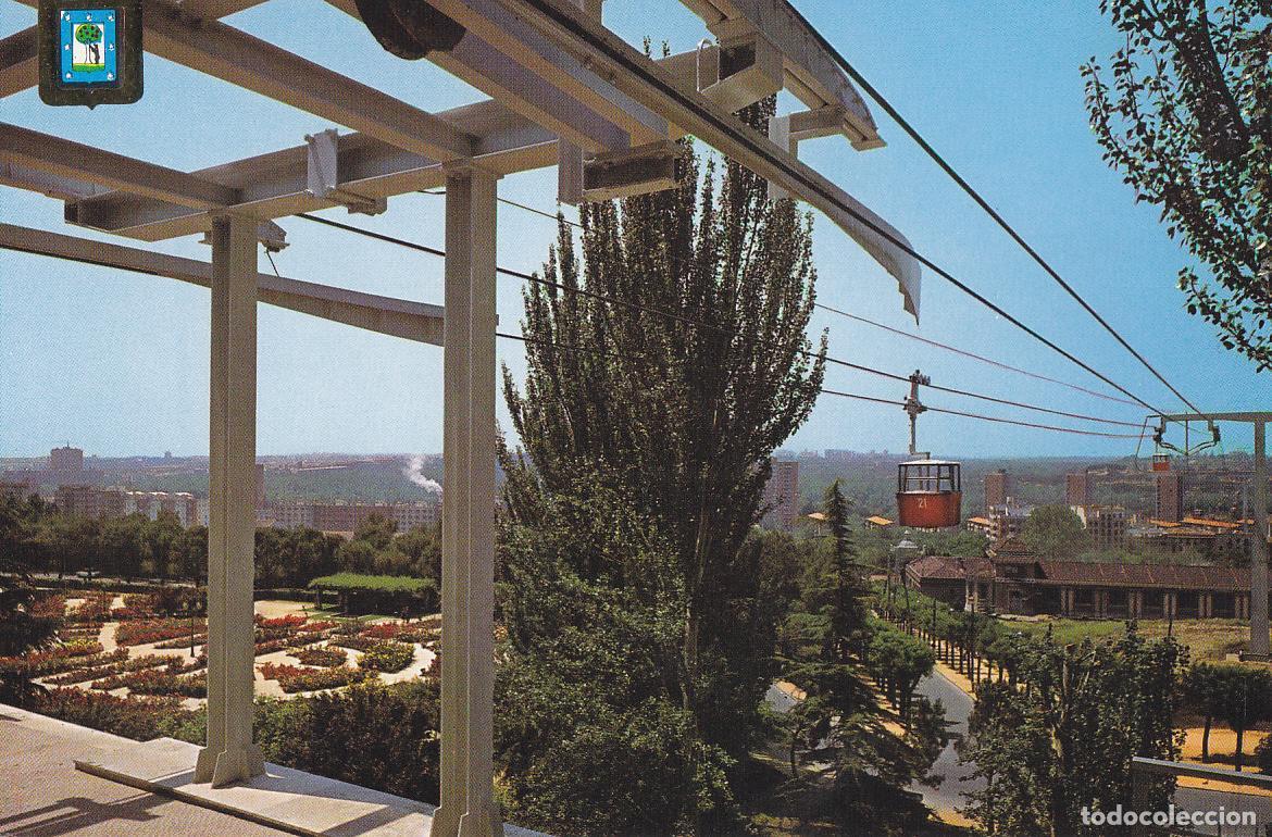 Cartoline: Postal 61200 : Madrid. Teleferico y Rosaleda - Varios