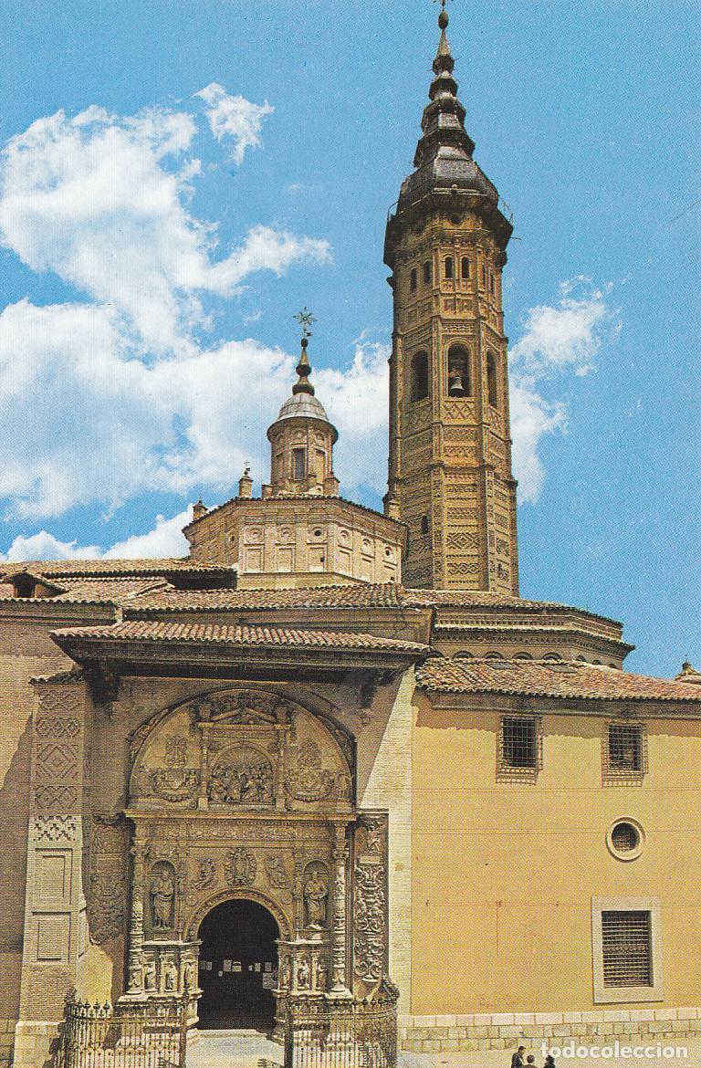 Postkarten: Postal 61202 : Calatayud. Colegiata de Santa Maria - Varios