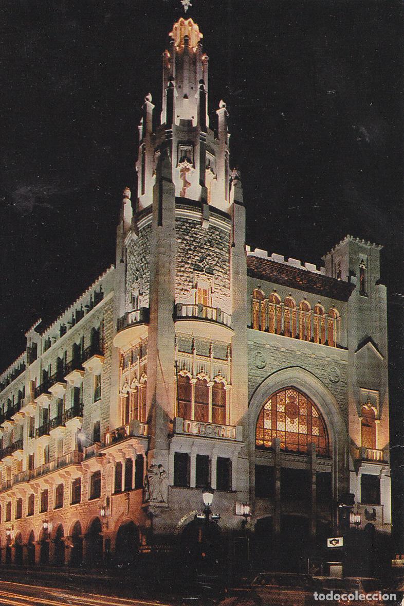 Postkarten: Postal 61208 : La Caixa de Catalunya i Balears - Via Layetana (Barcelona) - Varios