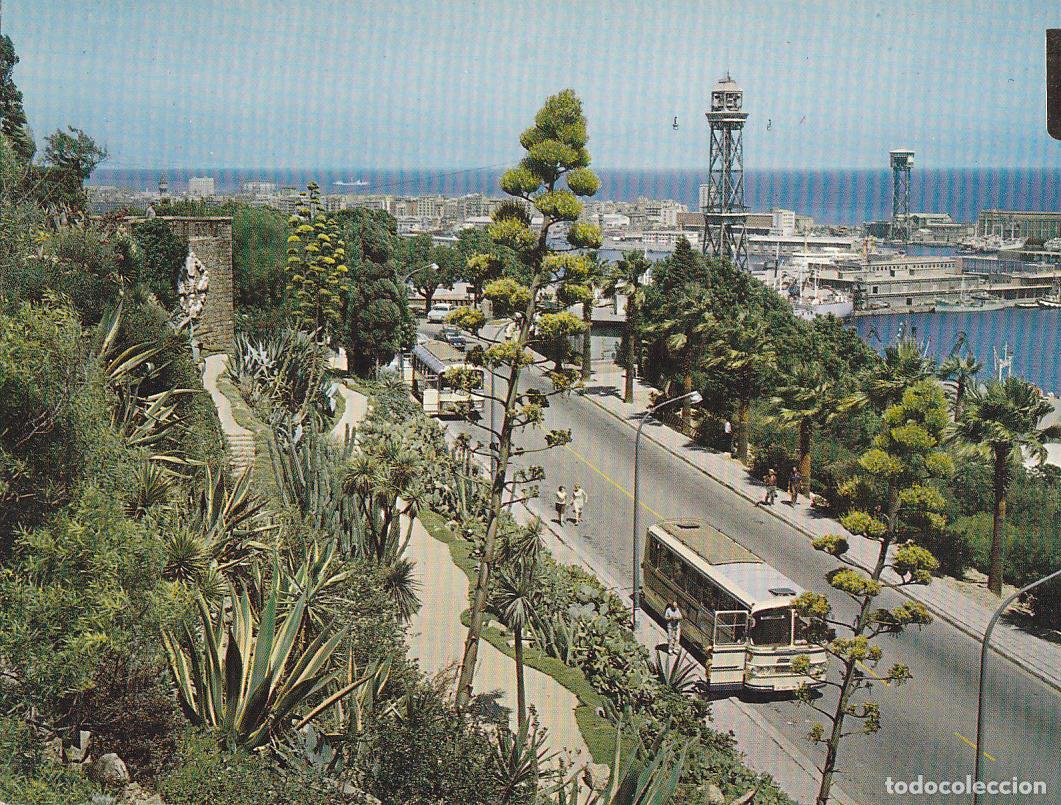 Postais: Postal 61272 : Barcelona. Jardines de Miramar - Varios