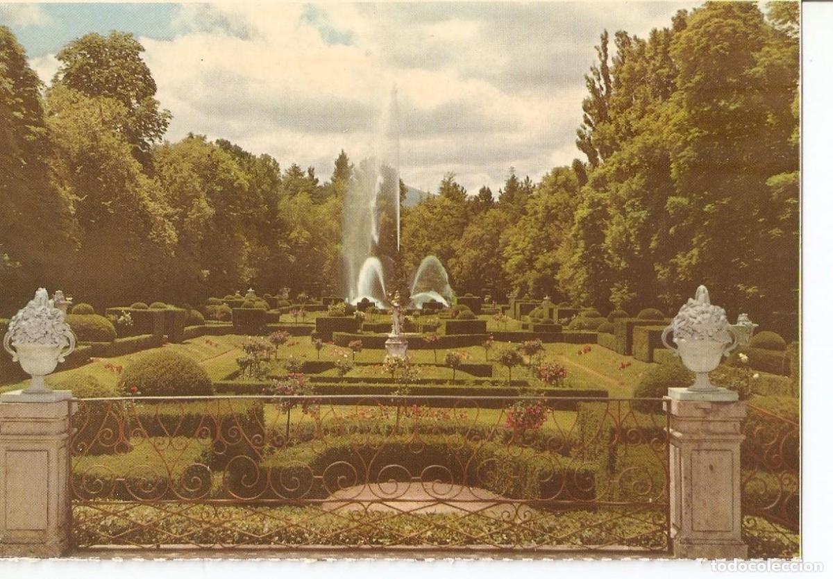 Postales: Postal 038220 : La Granja de San Ildefonso (Segovia). Parterre de la Fama - Varios