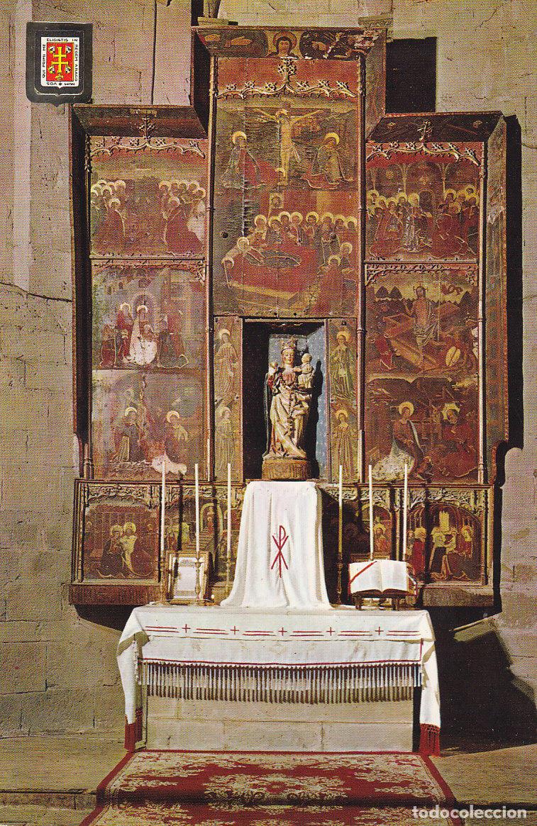 Postales: Postal 61480 : Pirineo Aragones (Huesca). Santa Cruz de las Seros. Monasterio de Santa Cruz de los S