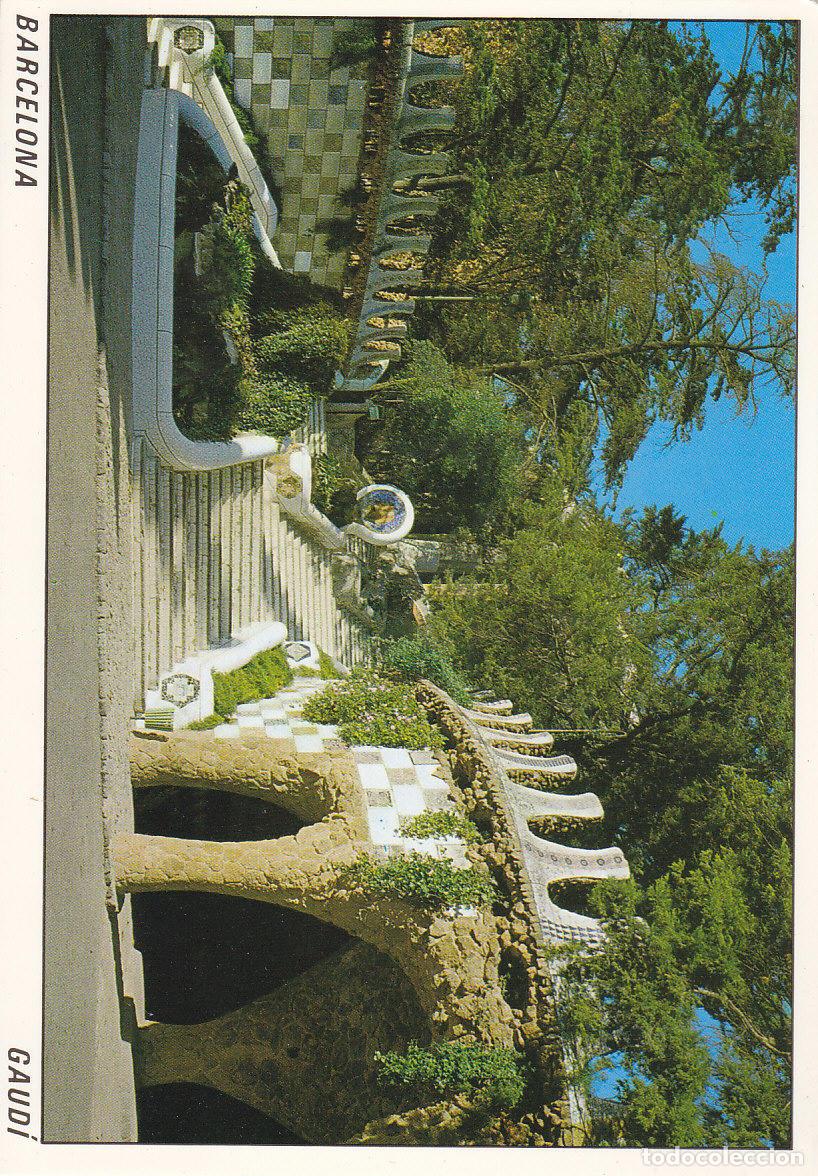 Postais: Postal 61482 : Barcelona. Gaudi. El Parque Guell - Varios