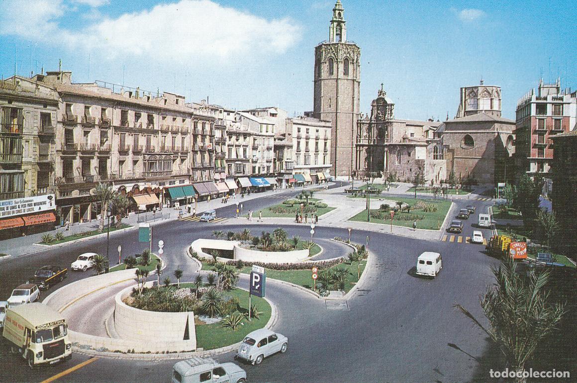 Cartes Postales: Postal 61495 : Valencia. Plaza de Zaragoza y Miguelete - Varios