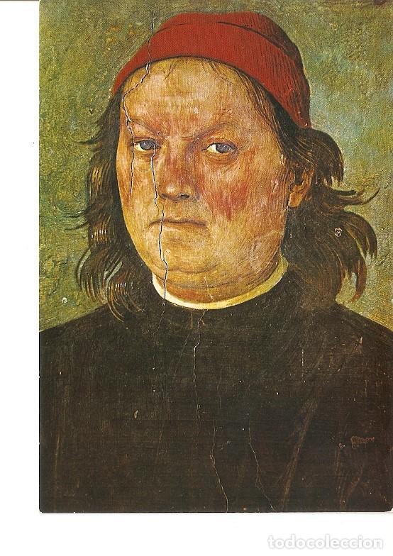 Postcards: Postal 021065 : Autoritratto Pietro Perugino - Perugia - Varios