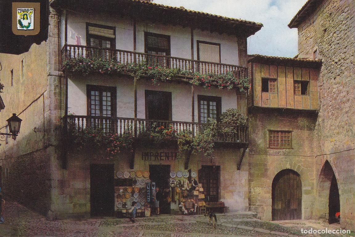 Postkarten: Postal 61571 : Santillana del Mar (Cantabria). Casa tipica - Varios