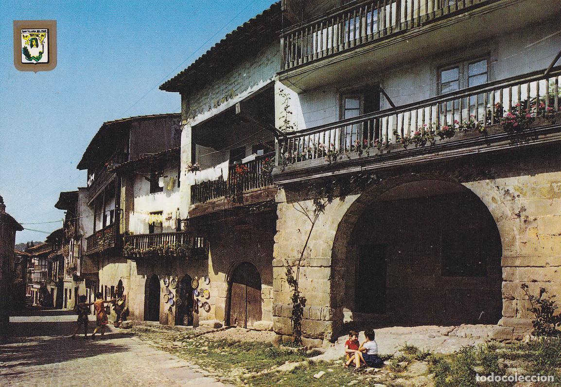 Postkarten: Postal 61573 : Santillana del Mar (Cantabria). Calle tipica - Varios