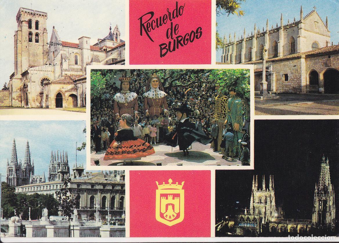Postkarten: Postal 61625 : Burgos. Diversos aspectos de la ciudad - Varios