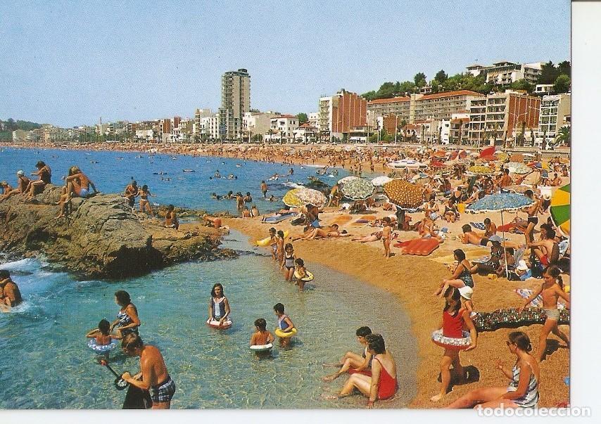 Postkarten: Postal 033042 : Costa Brava Lloret de Mar playa - Varios