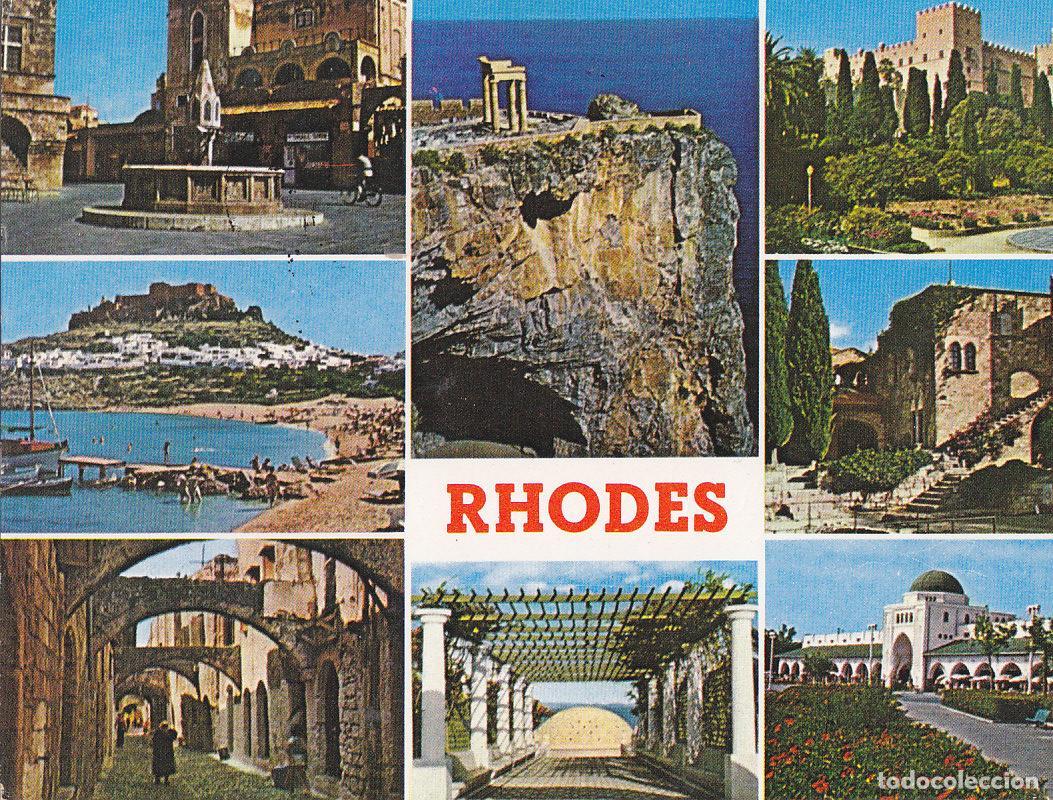 Cartoline: Postal 61687 : Rhodes - Varios