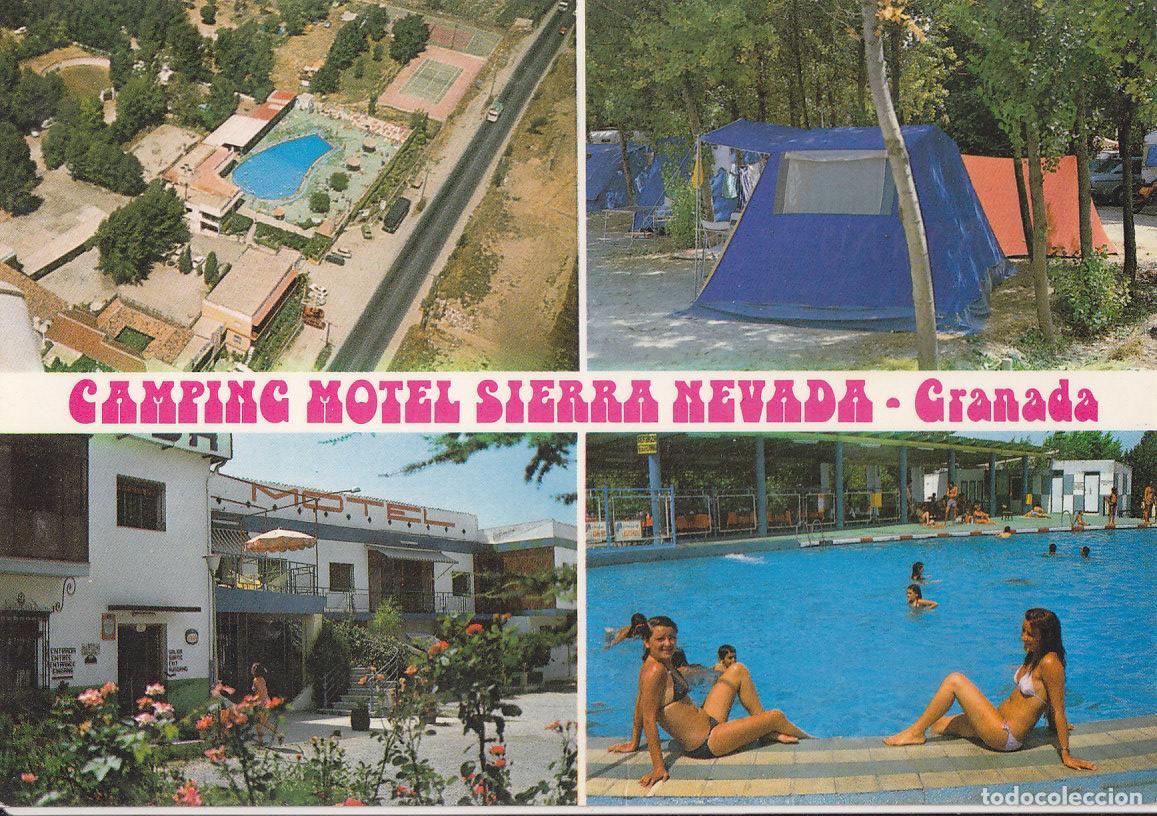 Postais: Postal 61673 : Camping Motel Sierra Nevada. Primera categoria. Granada - Varios