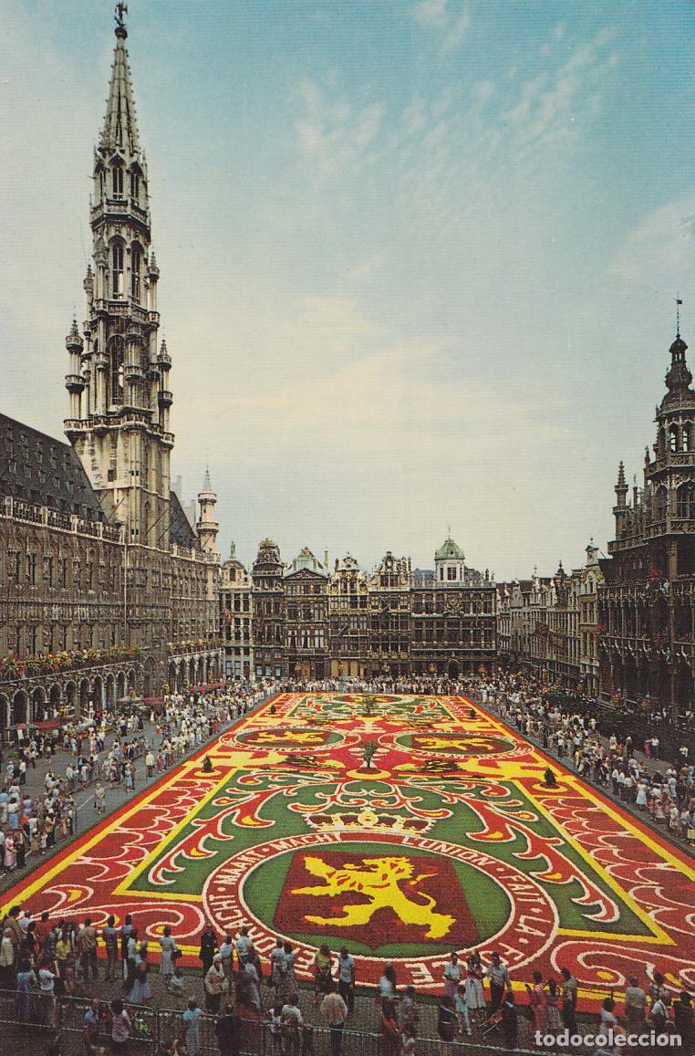 Postkarten: Postal 61686 : Bruxelles. Grand Place Tapis de fleurs - Varios