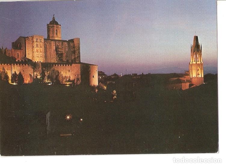 Postkarten: Postal 049248 : Gerona la Catedral y San Felix. Vista nocturna - Varios